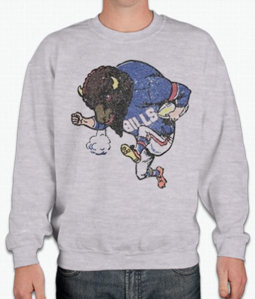 Vintage Buffalo Bills Mascot graphic Sweatshirt