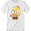 Vintage Homer Simpson 90s Cartoon smooth graphic T Shirt