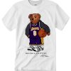 Vintage NBA Kobe Bryant Polo Bear smooth graphic T Shirt
