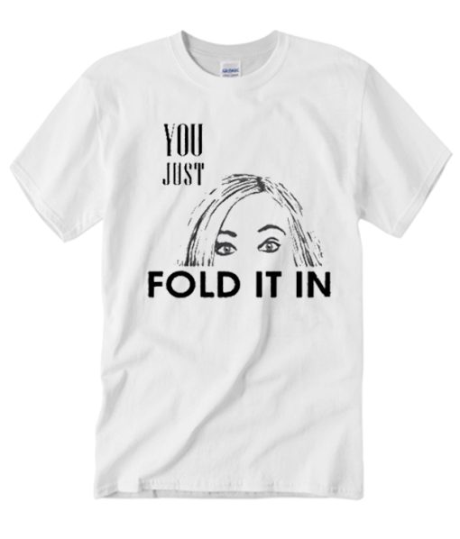 You just fold it in Schitt Creek moira rose eyebrows smooth graphic T Shirt