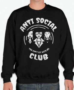 Anti Social Club graphic Sweatshirt