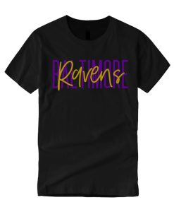 Baltimore Ravens - Cute Football graphic T Shirt