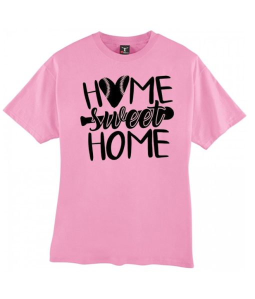 Baseball Home Sweet Home smooth T Shirt