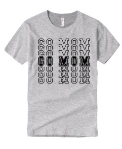 Baseball Mom Grey smooth T Shirt