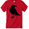 Beautiful Black Crow graphic T Shirt