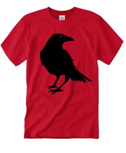 Beautiful Black Crow graphic T Shirt
