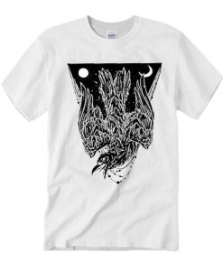 Crow Raven graphic T Shirt