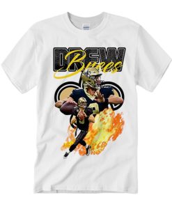 Drew Brees New Orleans Saints NFL Quarterback graphic T Shirt