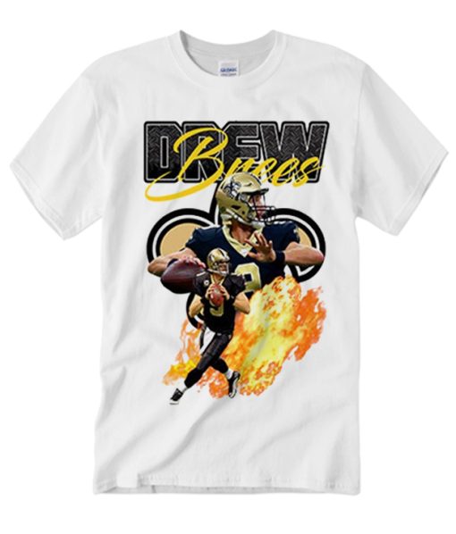 Drew Brees New Orleans Saints NFL Quarterback graphic T Shirt