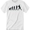 Evolution of Man Baseball smooth T Shirt