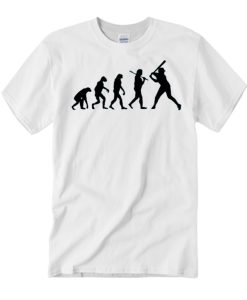 Evolution of Man Baseball smooth T Shirt