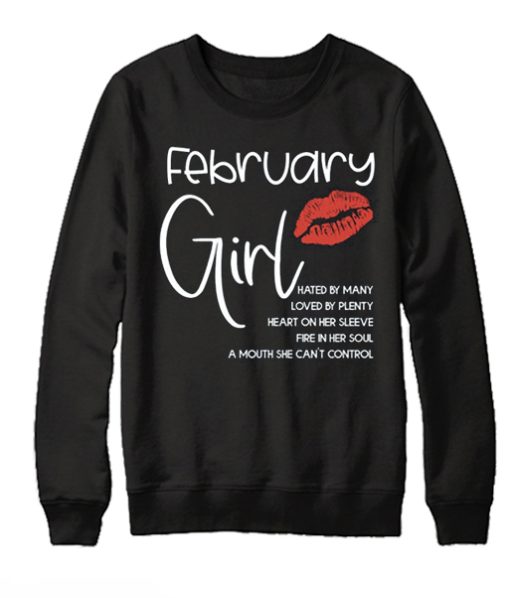 February Girl smooth Sweatshirt