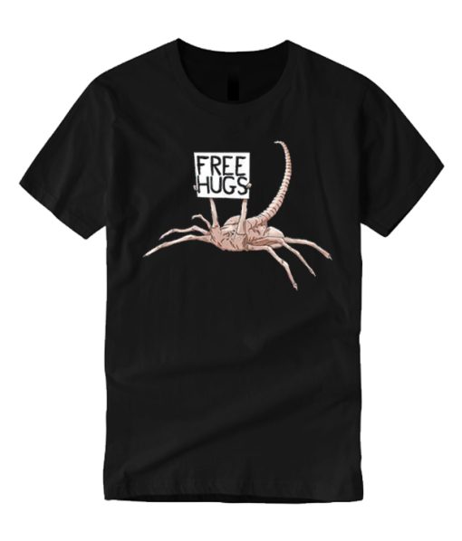 Free Hugs Funny Aliens smooth T Shirt