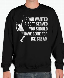 Funny Tennis graphic Sweatshirt