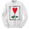 Heart flower friends smooth Sweatshirt