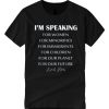 I'M SPEAKING MR VICE PRESIDENT smooth T Shirt