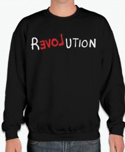 Love Revolution smooth Sweatshirt