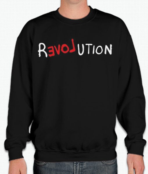 Love Revolution smooth Sweatshirt