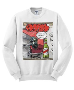 MF Doom - One Beer Comic graphic Sweatshirt