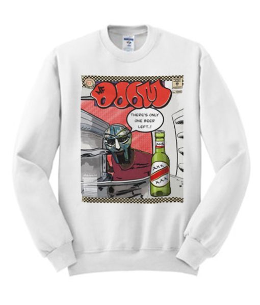 MF Doom - One Beer Comic graphic Sweatshirt