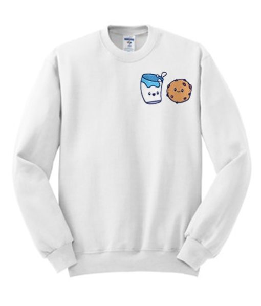 Milk And Cookies smooth Sweatshirt
