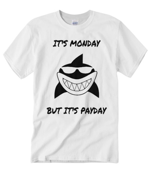 Monday Shark smooth T Shirt