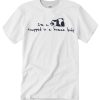 Panda Funny Organic graphic T Shirt