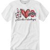 Peace Love Buckeyes Pretty Happy Funny graphic T Shirt