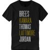 Saints Football- Drew Brees, Alvin Kamara graphic T Shirt