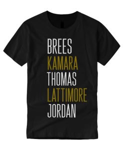 Saints Football- Drew Brees, Alvin Kamara graphic T Shirt