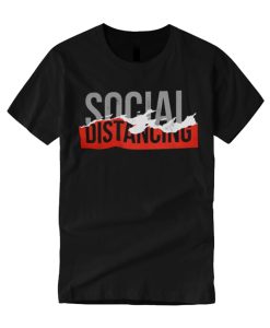 Social Distancing Unisex graphic T Shirt