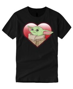Star Wars - The Child Valentine Heart smooth T Shirt