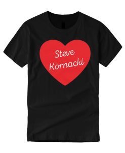 Steve Kornacki Heart Love graphic T Shirt