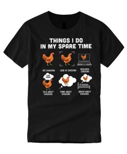 Things I Do In My Spare Time Funny smooth T Shirt