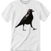 Top animal crow graphic T Shirt