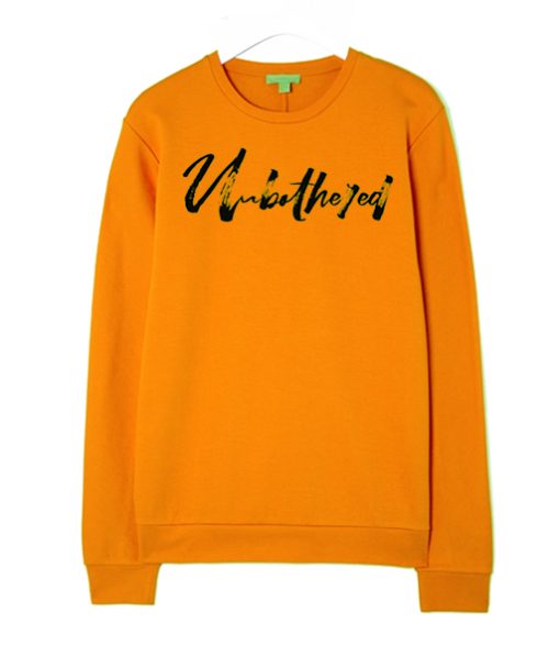 Unbothered graphic Sweatshirt