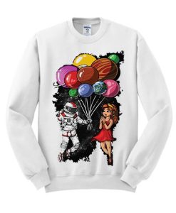 Valentine - Love to the sky smooth Sweatshirt