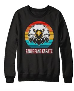 Vintage Retro Eagle Fang Karate smooth Sweatshirt