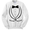 White Tuxedo - Wedding Party classy smooth Sweatshirt