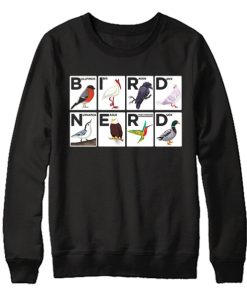 Bird Nerd Watching Vintage Retro smooth Sweatshirt