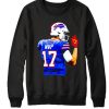 Buffalo Bills Josh Allen Hot Hand smooth Sweatshirt