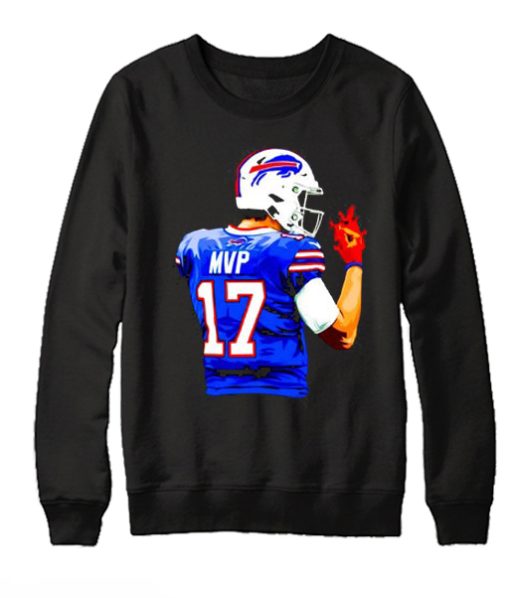 Buffalo Bills Josh Allen Hot Hand smooth Sweatshirt