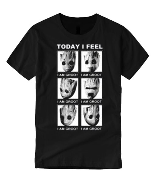 Funny Today I Feel I am Groot smooth T Shirt