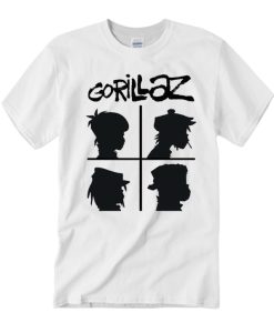 Gorillaz Demon Days Rock Band Art smooth T Shirt