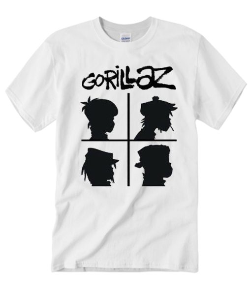 Gorillaz Demon Days Rock Band Art smooth T Shirt