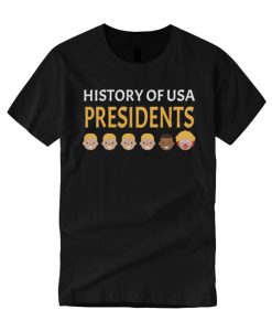 History Of USA Presidents Clown Face smooth T Shirt