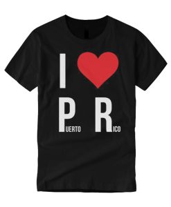 I Love Puerto Rico smooth T Shirt