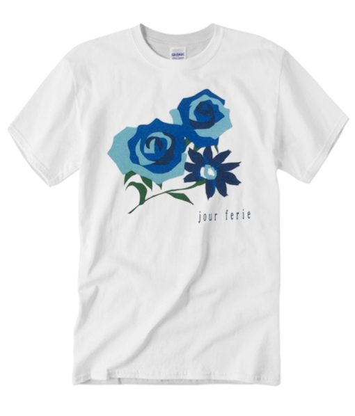 JOUR FERIE FLOWER smooth T Shirt