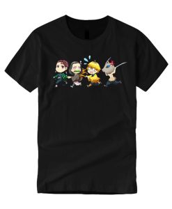 Kimetsu No Yaiba Demon Slayers Gorillaz Demon Days Tanjiro Nezuko smooth T Shirt