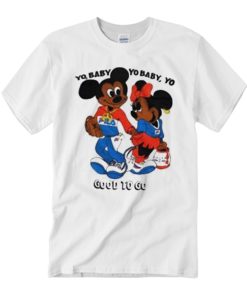 Mickey Minnie Yo Baby Yo Baby Good To Go Vintage smooth T Shirt